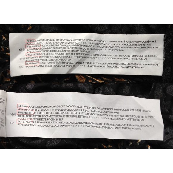 MINKPINK Russian Roulette Burnout Velvet Leopard Print Mini Skater Dress Size S - Picture 11 of 14